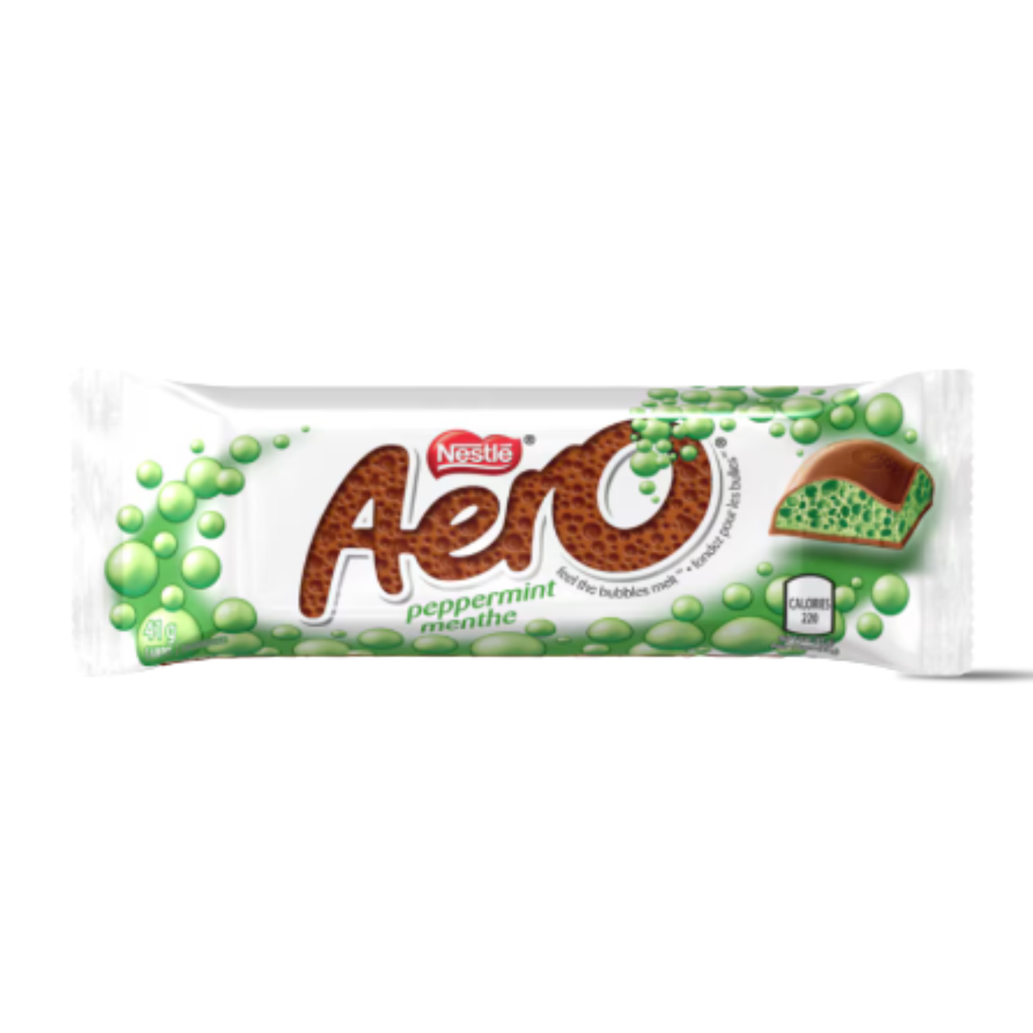 Aero Peppermint Milk Chocolate Bubble Bar (Canada)