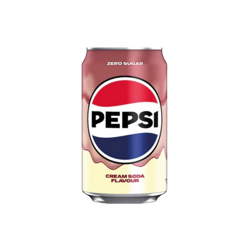 Pepsi Zero Sugar cream soda flavor