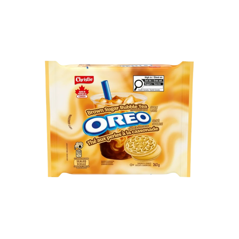 Oreo Brown Sugar Bubble Tea Cookies(Canada)