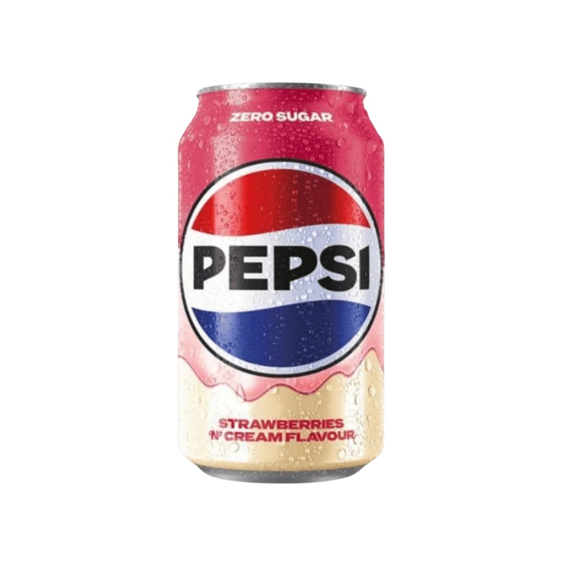 Pepsi Strawberries & Cream Flavor(UK)