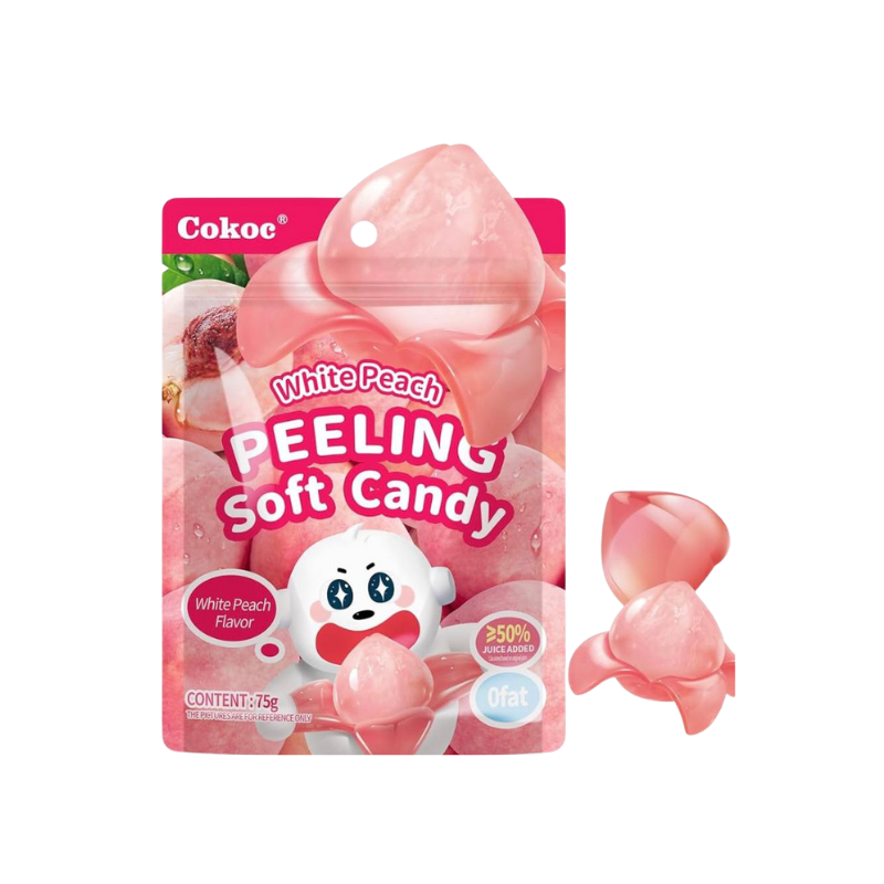 Cokoe White Peach Peeling Soft Candy