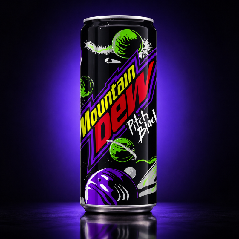 Mountain Dew Pitch Black Grape (Europe)