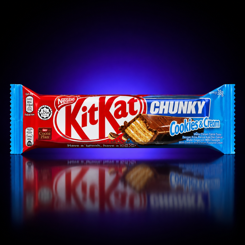 Kit Kat Chunky Cookies and Cream (Malaysia)
