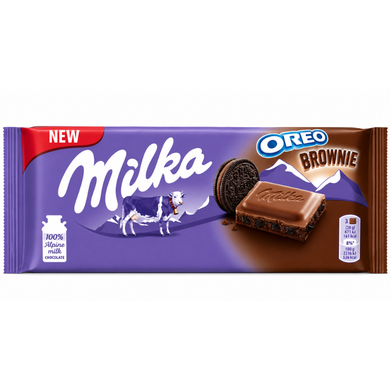 Milka Oreo Brownie Chocolate (Germany)
