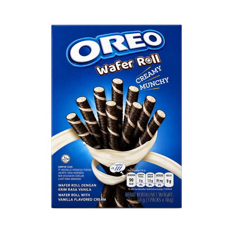 Oreo Vanilla Wafer Roll (Vietnam)