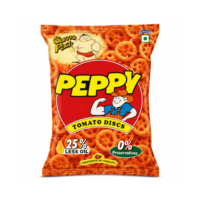 Peppy Disc Wheel Crackers (India)