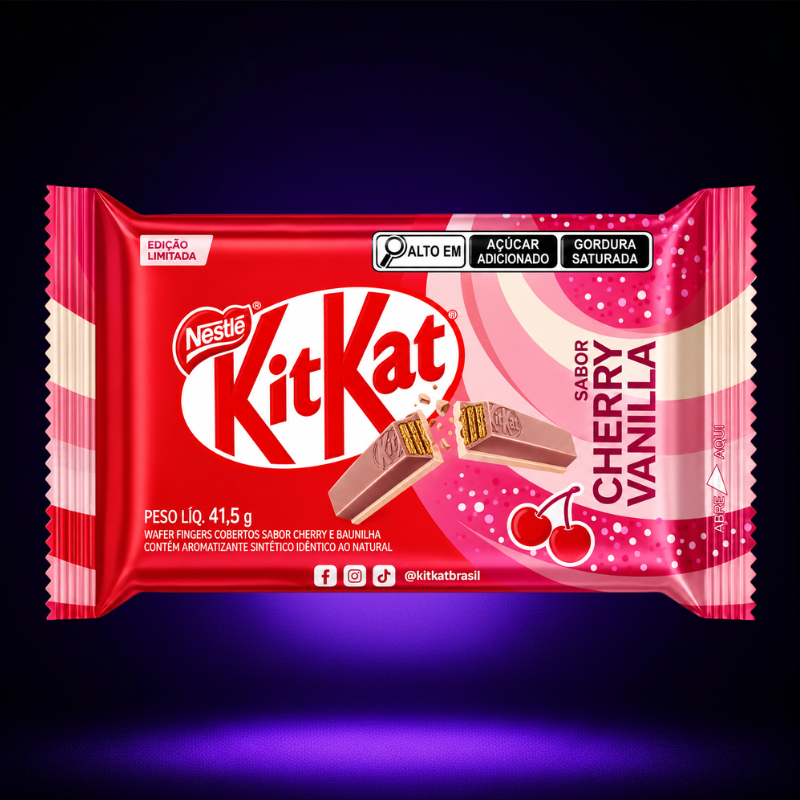 Kit Kat Cherry Vanilla (Brazil)