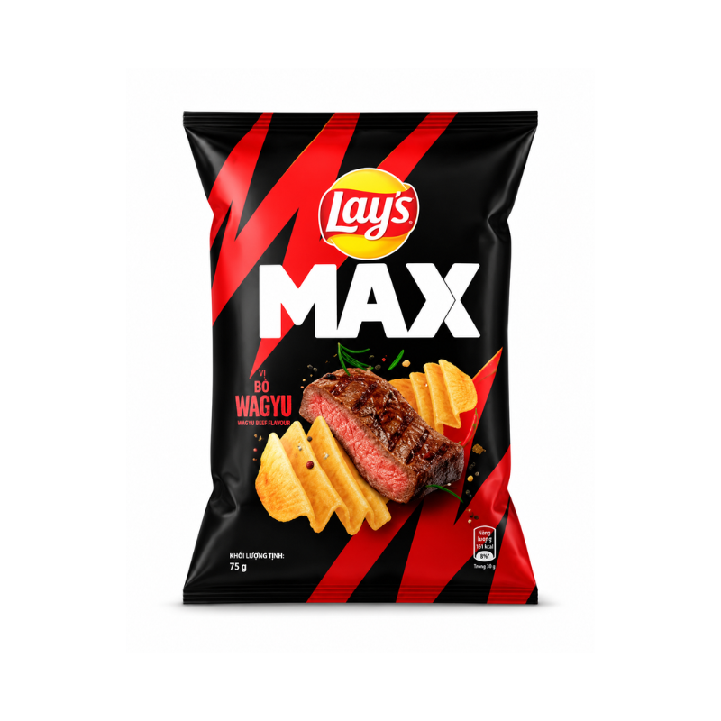 Lays Max Wagyu Beef (Vietnam)