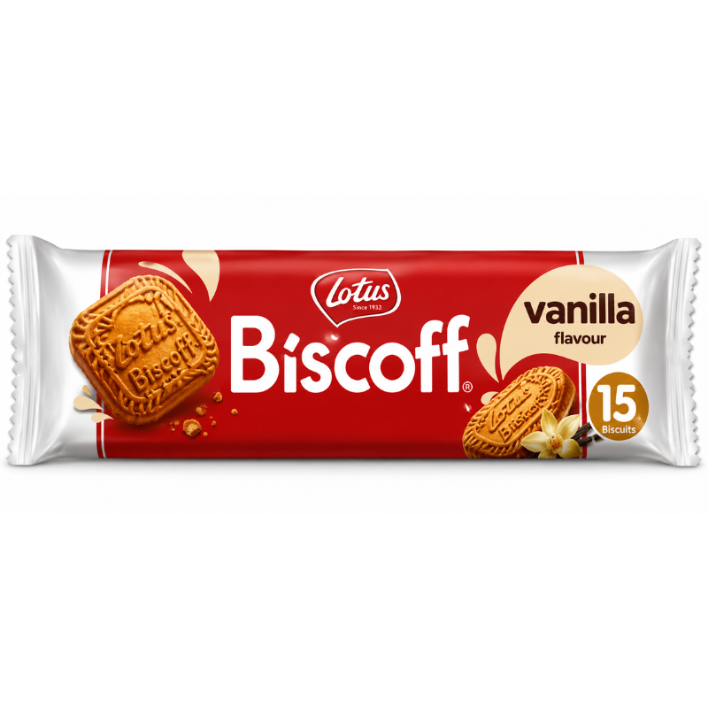 Lotus Biscoff Cream and Sandwich Vanilla (Belgium)