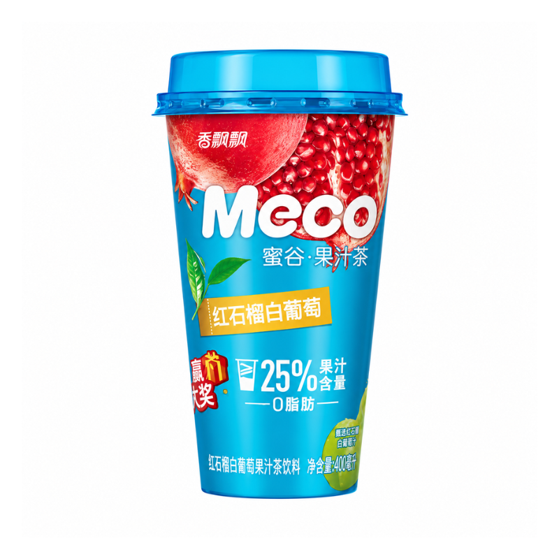 Meco Fruit Tea Pomegranate And White Grape Flavor (China)