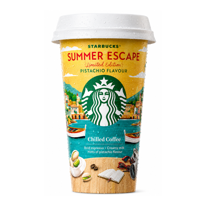 Starbucks Summer Escape Pistachio LE Chilled Coffee (UK)