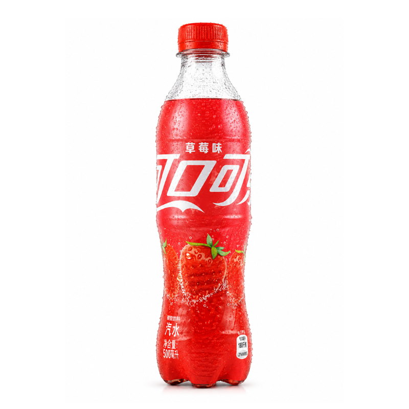 Coca Cola Strawberry (China)