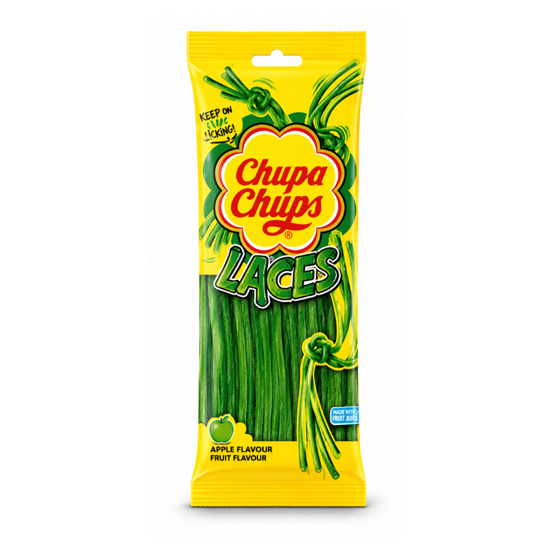 Chupa Chups Laces Apple Flavor (UK)