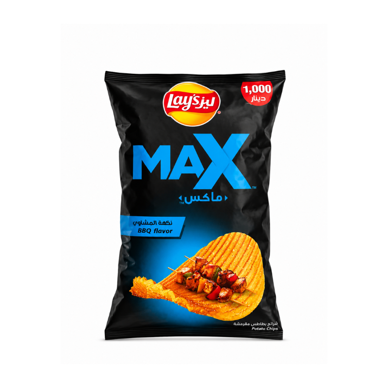 Lays Max BBQ Flavor (Egypt)