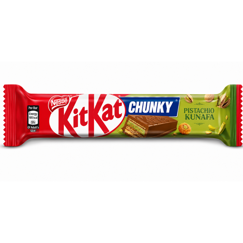 Kit Kat Chunky Pistachio Kunafa Rare!! (Dubai)