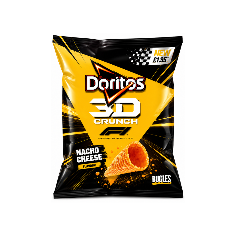 Doritos 3D Crunch Nacho Cheese (UK)