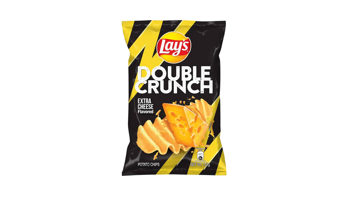 Lays Double Crunch Extra Cheese (Malaysia)