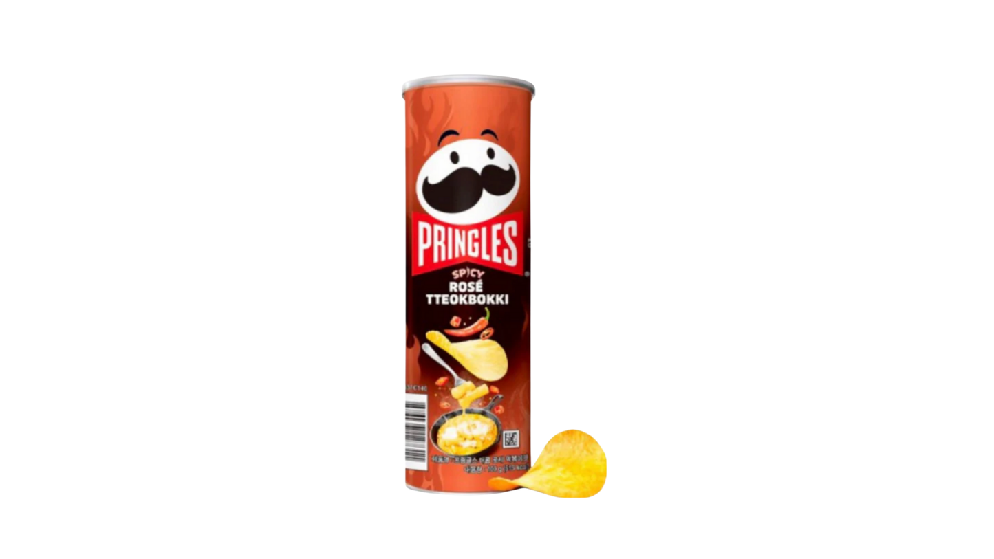 Pringles Spicy Rose Tteokbokki (South Korea)