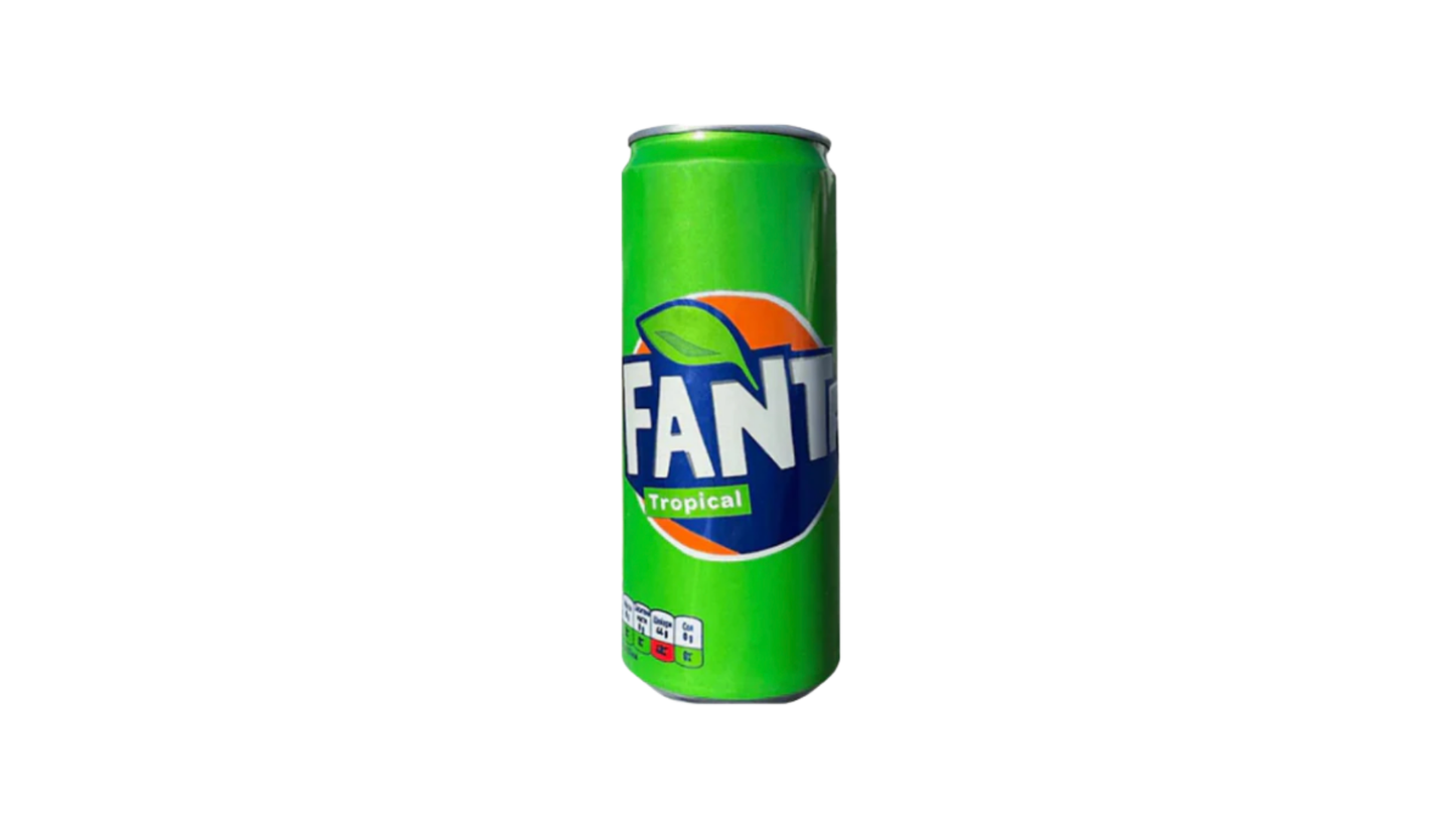 Fresh Fanta Tropical Exotic Soda ( Germany )