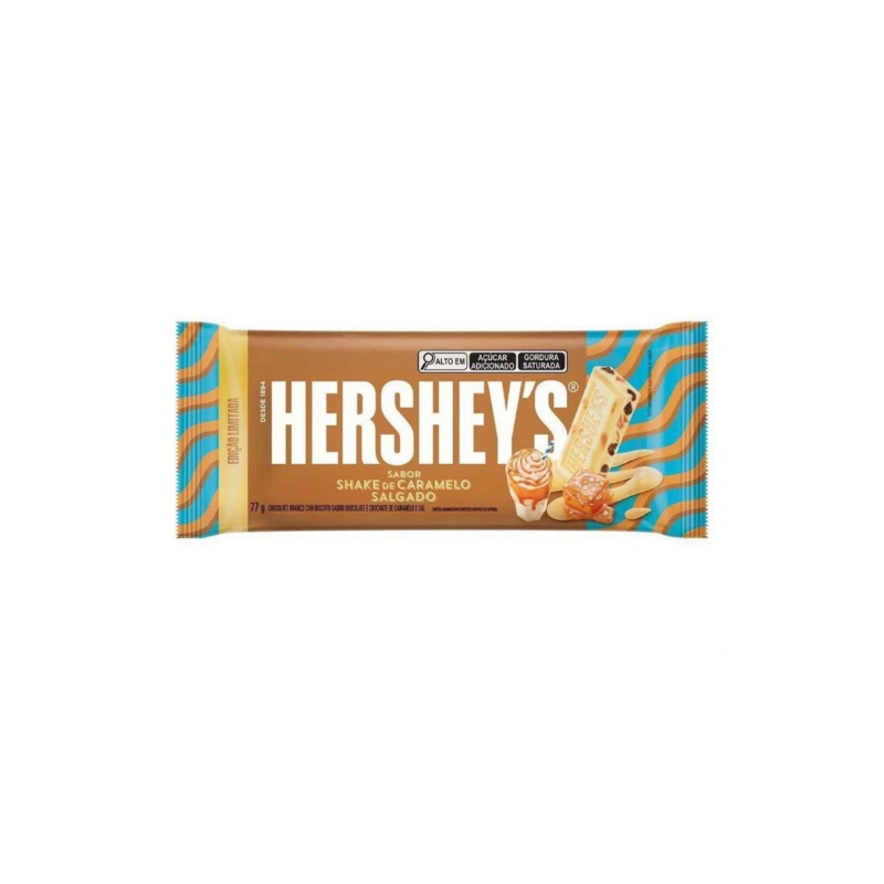 Hershey's chocolate bar packaging on a white background