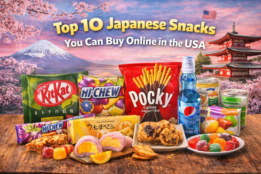 Top 10 Japanese Snacks You Can Buy Online in the USA (2026 Guide)