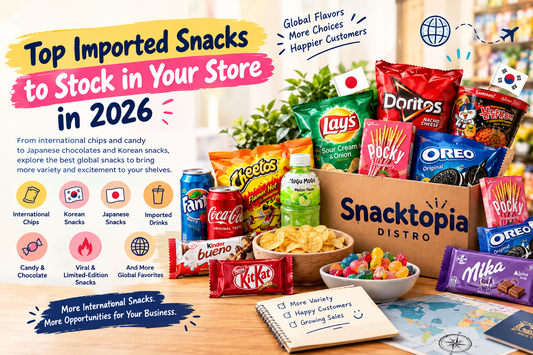 Top Imported Snacks to Stock in Your Store in 2026