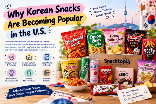 Why Korean Snacks Are Becoming Popular in the U.S.
