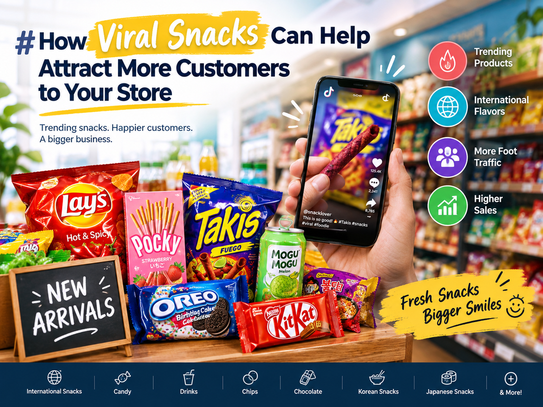 How Viral Snacks Can Help Attract More Customers to Your Store