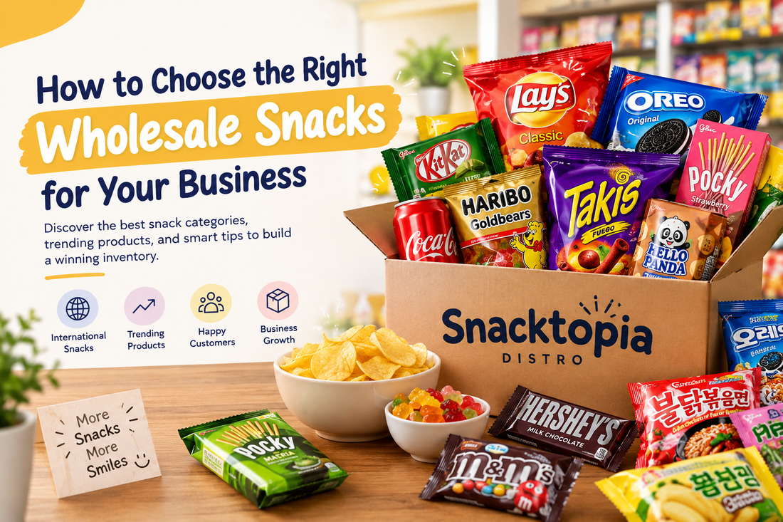 How to Choose the Right Wholesale Snacks for Your Business