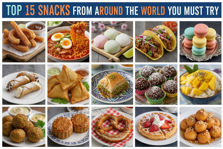 15 Most Popular Snacks in the World You Must Try – SnacktopiaDistro