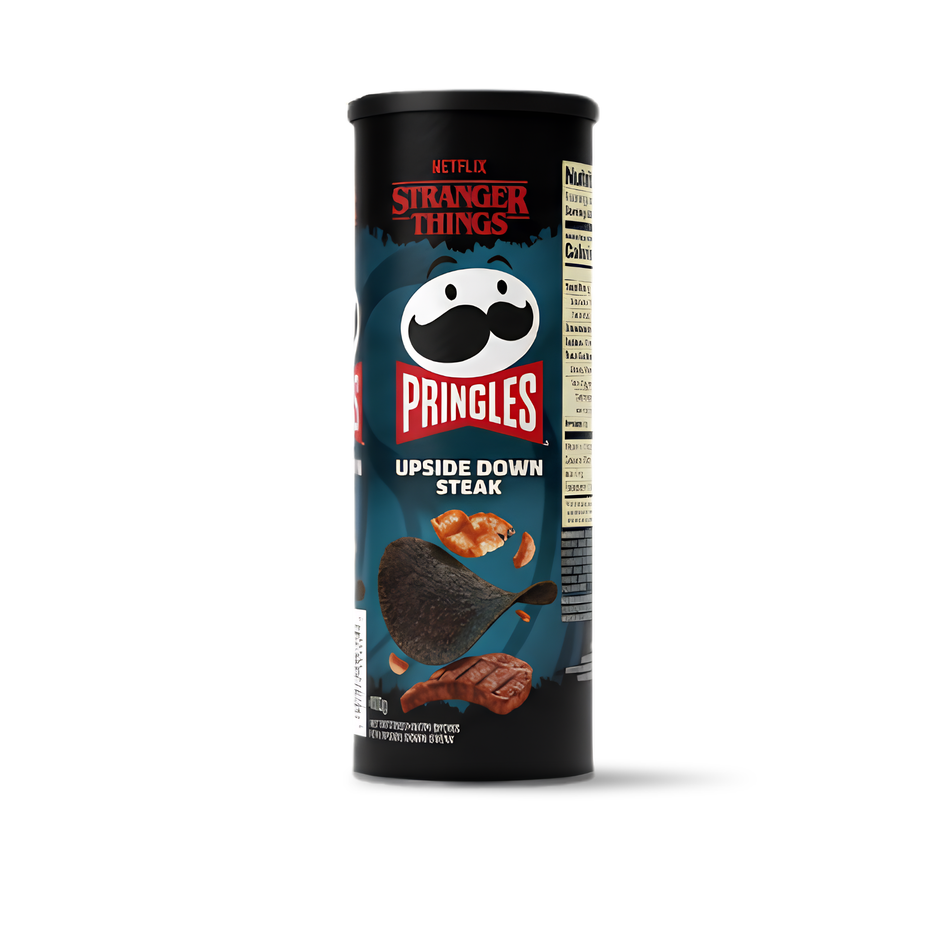 Pringles Upside Down Steak Black Chips (Brazil)