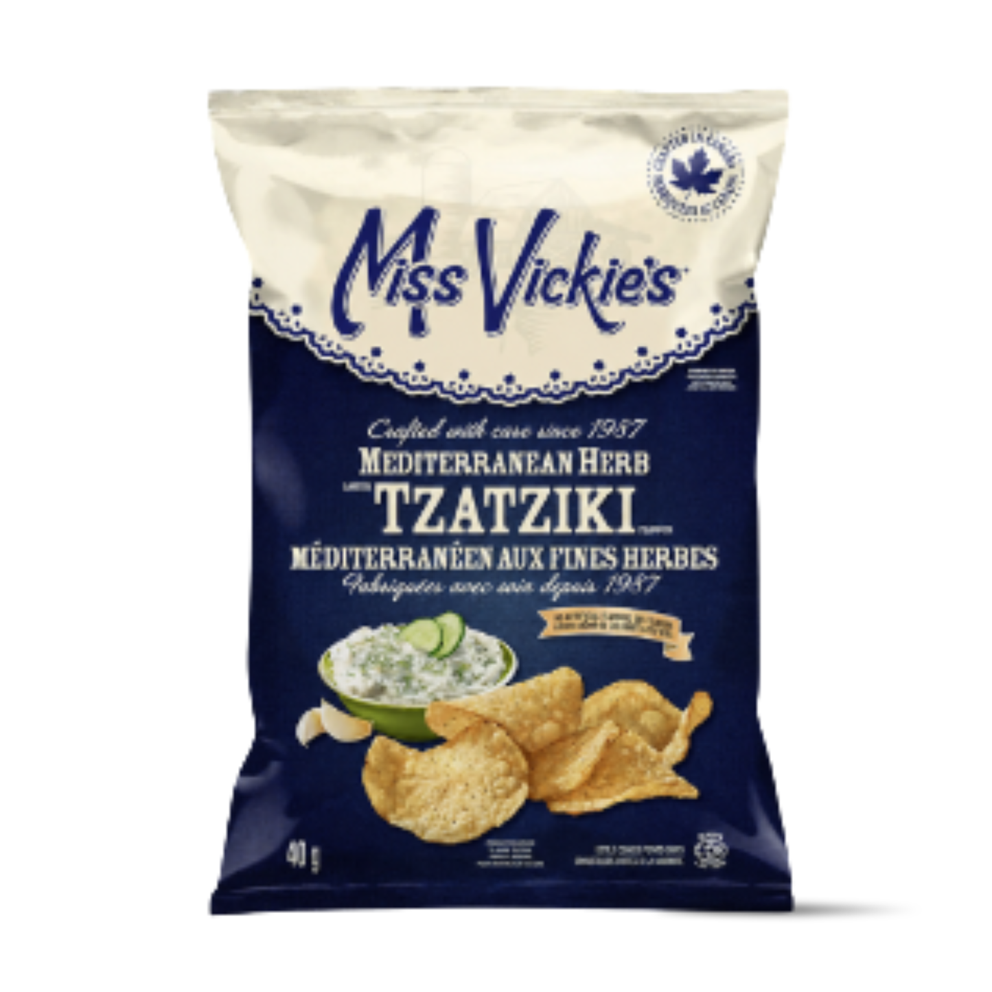Miss Vickie's Mediterranean Herb Tzatziki Potato Chips (Canada)