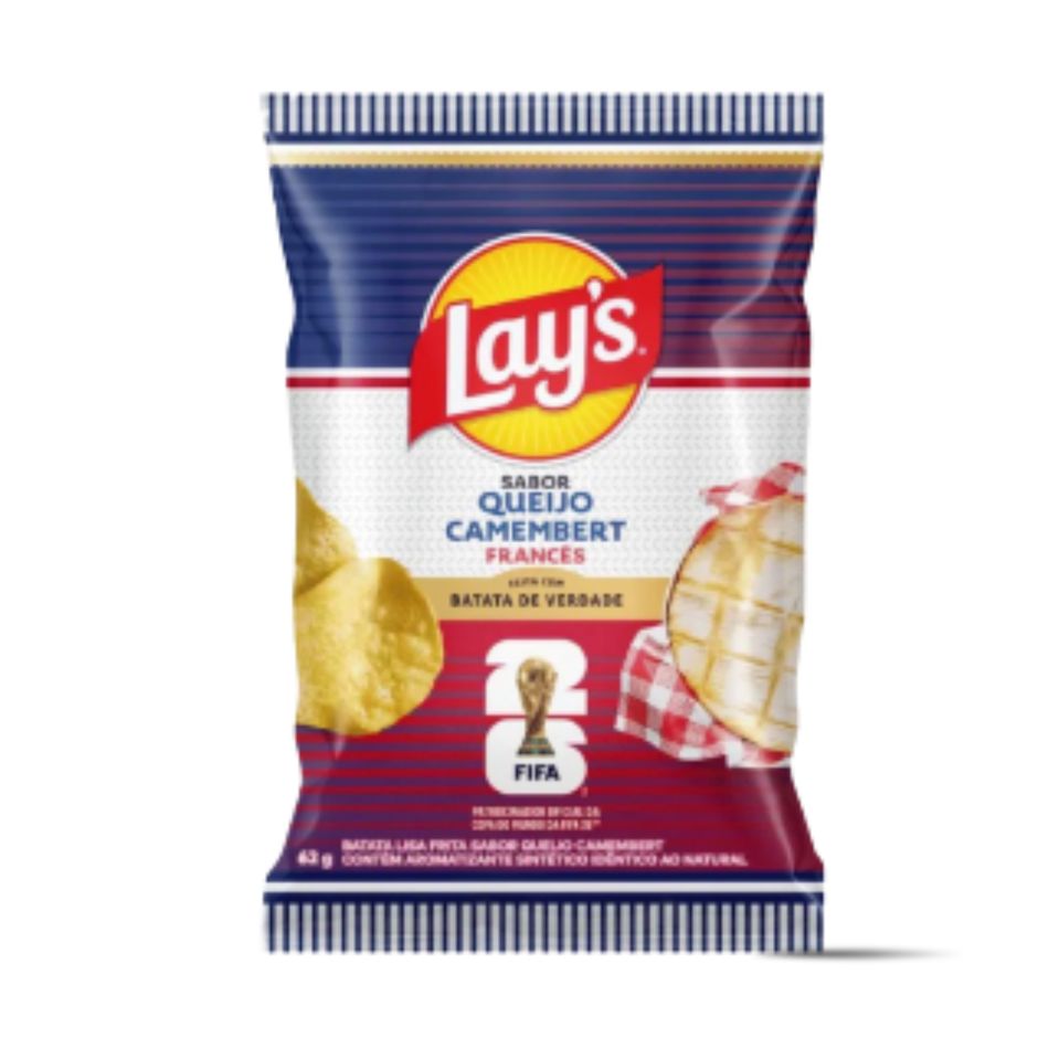 Lays Sabor Queijo Camembart (Brazil)
