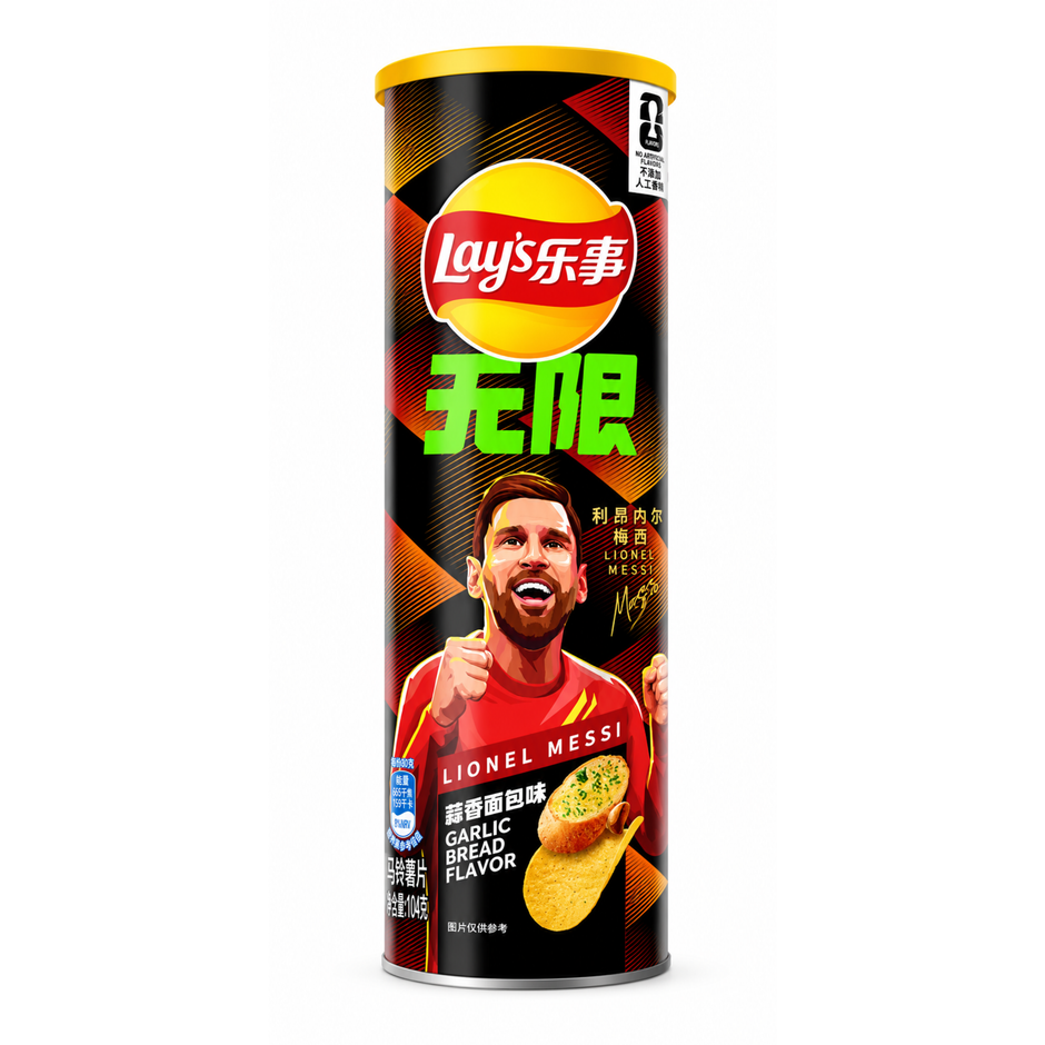 Lays Stax Garlic Bread (China)