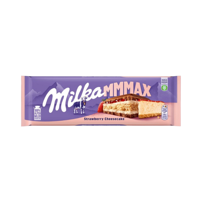 Milka Mmmx Strawberry Cheesecake Chocolate (Germany)