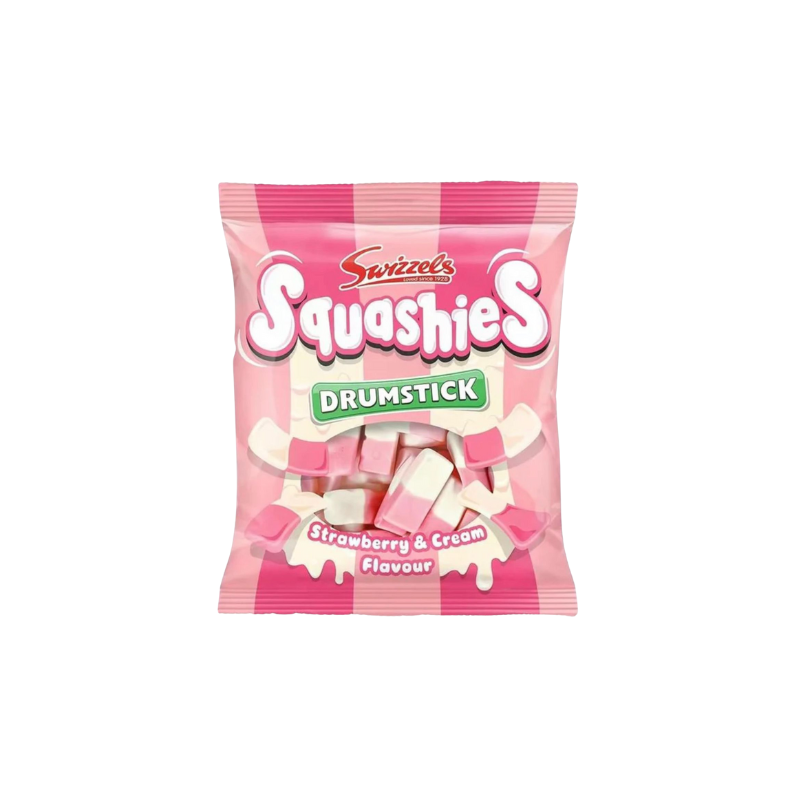 Squashies Drumsticks Strawberry & Cream Flavour ( UK )