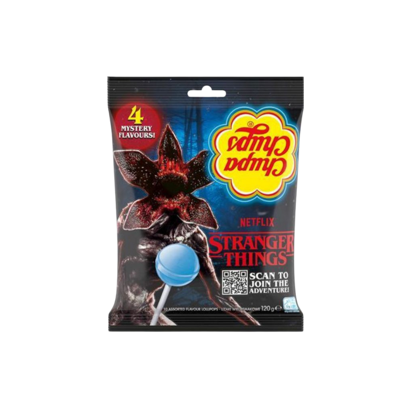 Strawberry Twix lollipop package