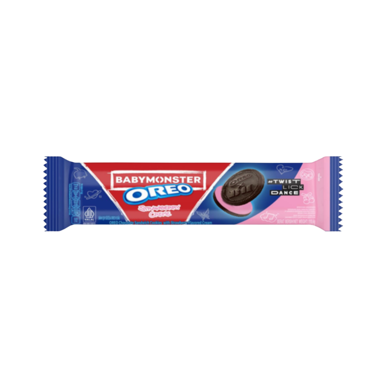 Oreo Biscuit Strawberry Cream (Indonesia)