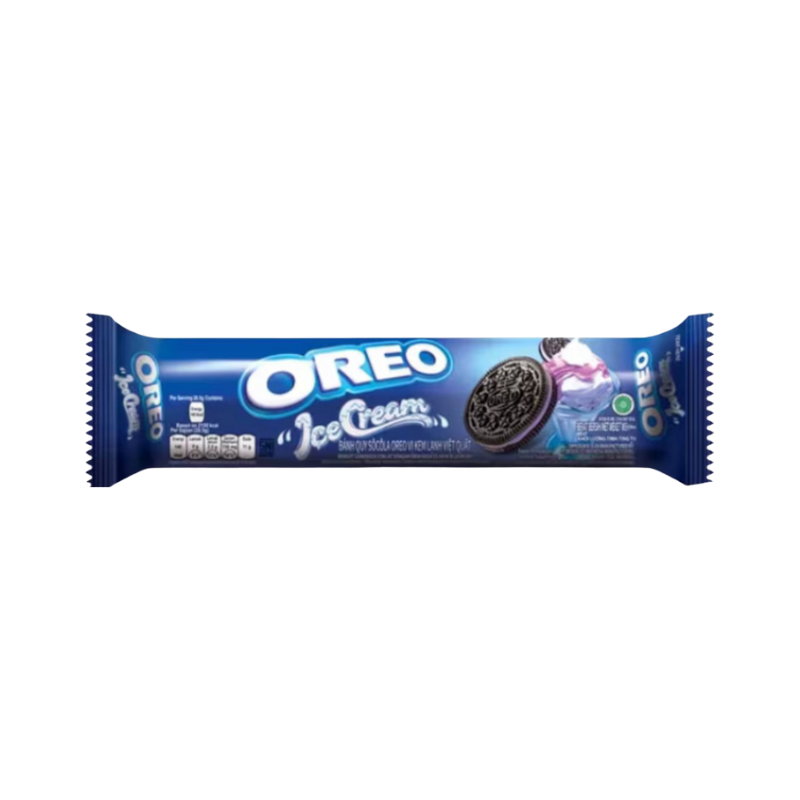Oreo Blueberry Ice Cream (Indonesia)