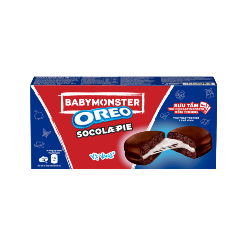 Baby Monster Oreo Socola Pie Vanila (Vietnam)
