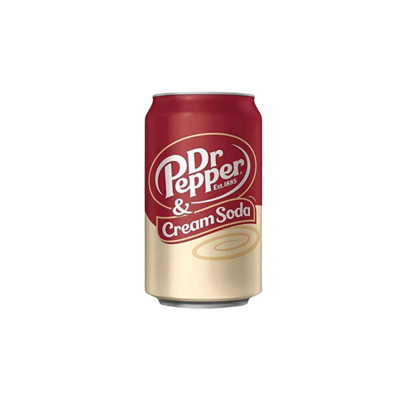 Dr. Pepper Cream Soda Cans