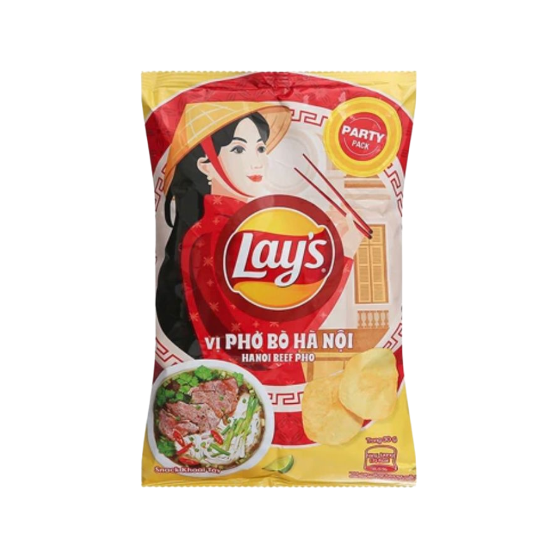 Lay's Vi Pho Bo Ha Noi potato chip 