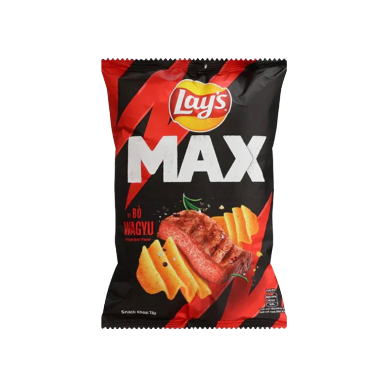 Lay's Max Bö Wagyu potato chips