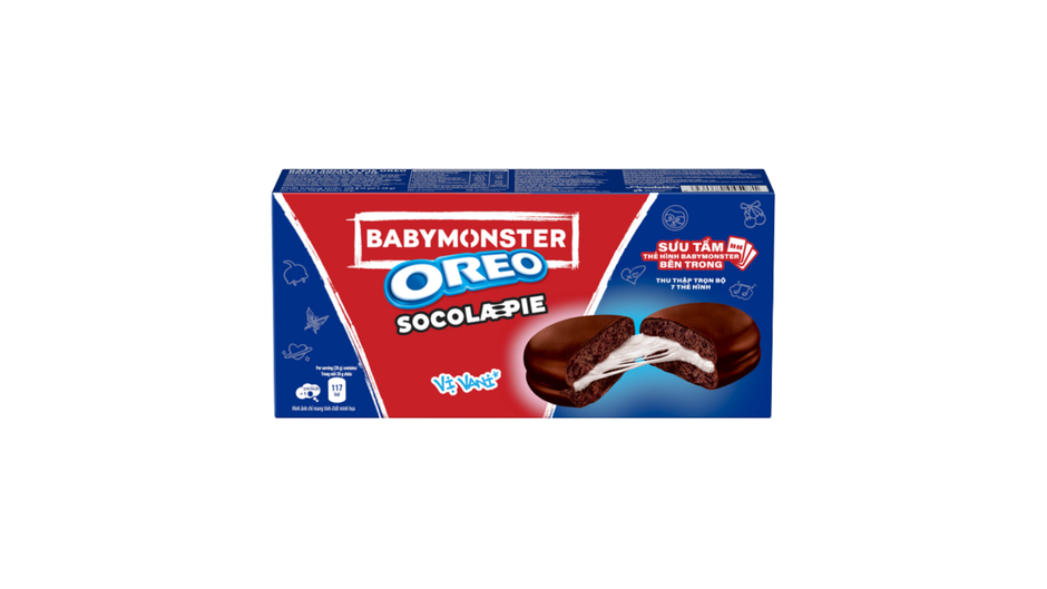 Baby Monster Oreo Socola Pie Vanila (Vietnam)