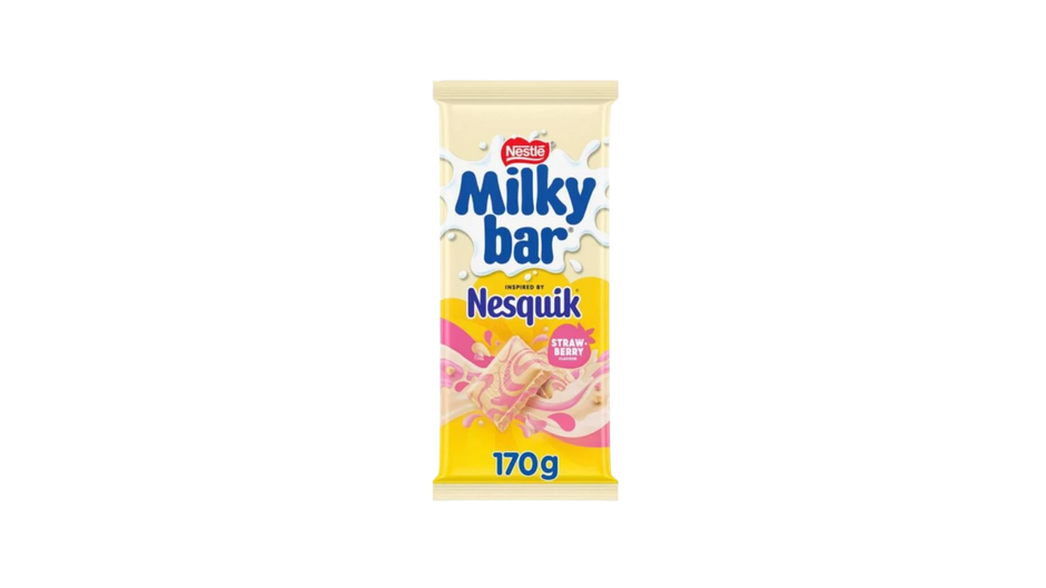 Milky Bar Strawberry White Chocolate Bar(Australia)