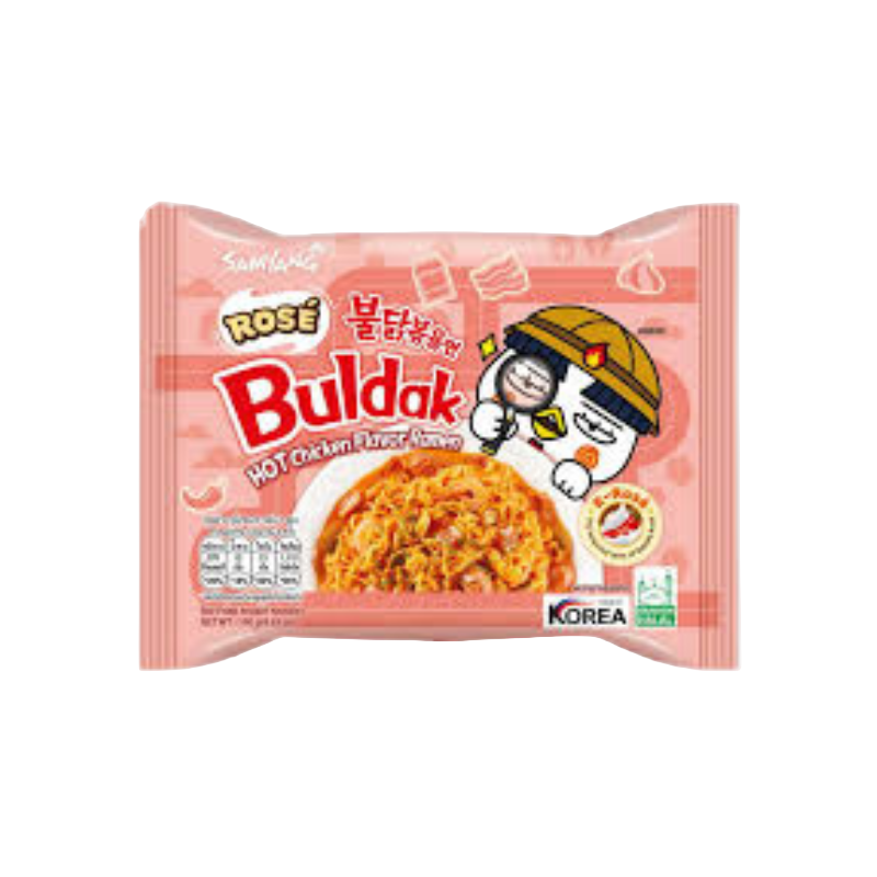 Samyang Buldak Rose Hot Chicken Flavor Ramen (Halal)