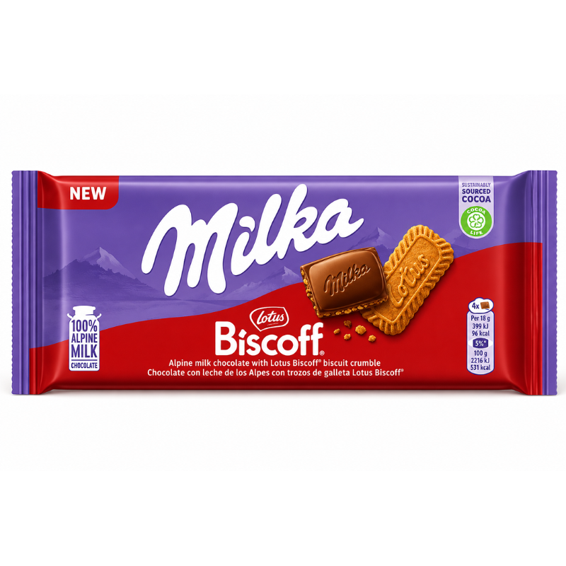 Milka Lotus Biscoff (Germany)