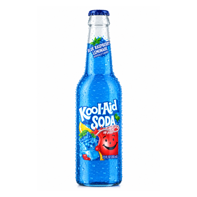 Kool-Aid Soda Blue Raspberry (USA) [500ml*12]
