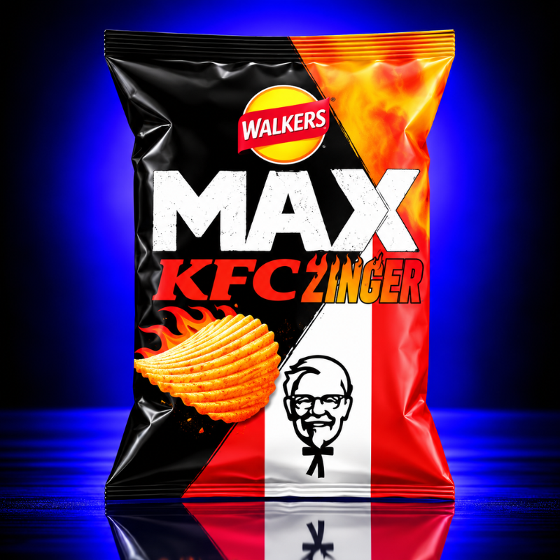 Walkers MAX KFC Zinger (United Kingdom) [75g*12]