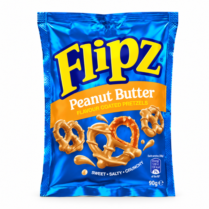 Flipz Peanut Butter Pretzels (Europe) [90g*6]